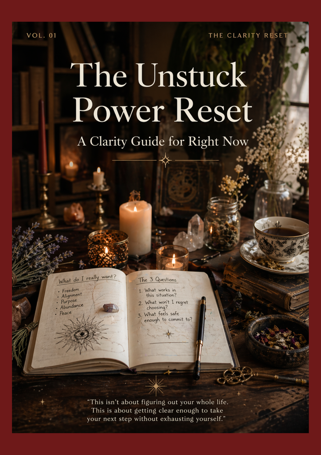 The Unstuck Power Reset A Clarity Guide for Right Now